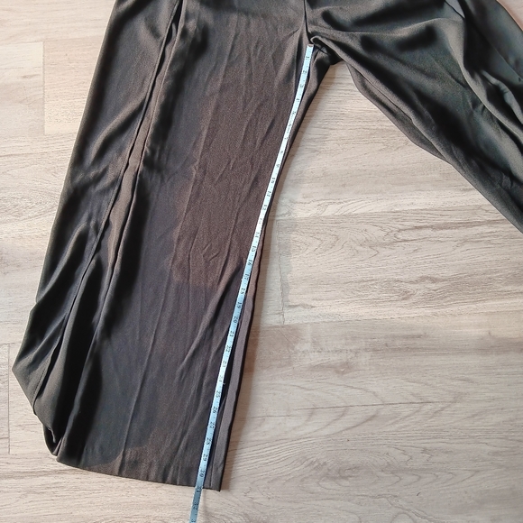 Venus One-Shoulder Draped Front Black Special Occasion Jumpsuit, Women's 10 - Picture 11 of 13